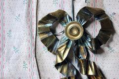 A French 19thC Cast Ormolu Mount Modelled as a Tied Ribbon Bow c.1880