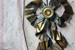 A French 19thC Cast Ormolu Mount Modelled as a Tied Ribbon Bow c.1880