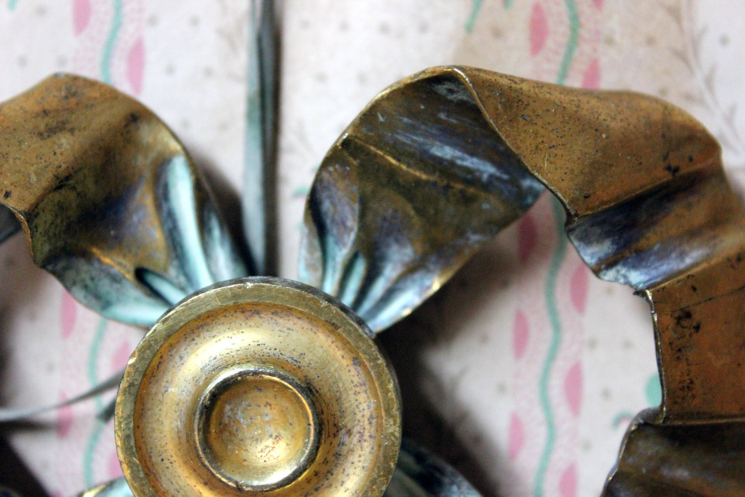 A French 19thC Cast Ormolu Mount Modelled as a Tied Ribbon Bow c.1880