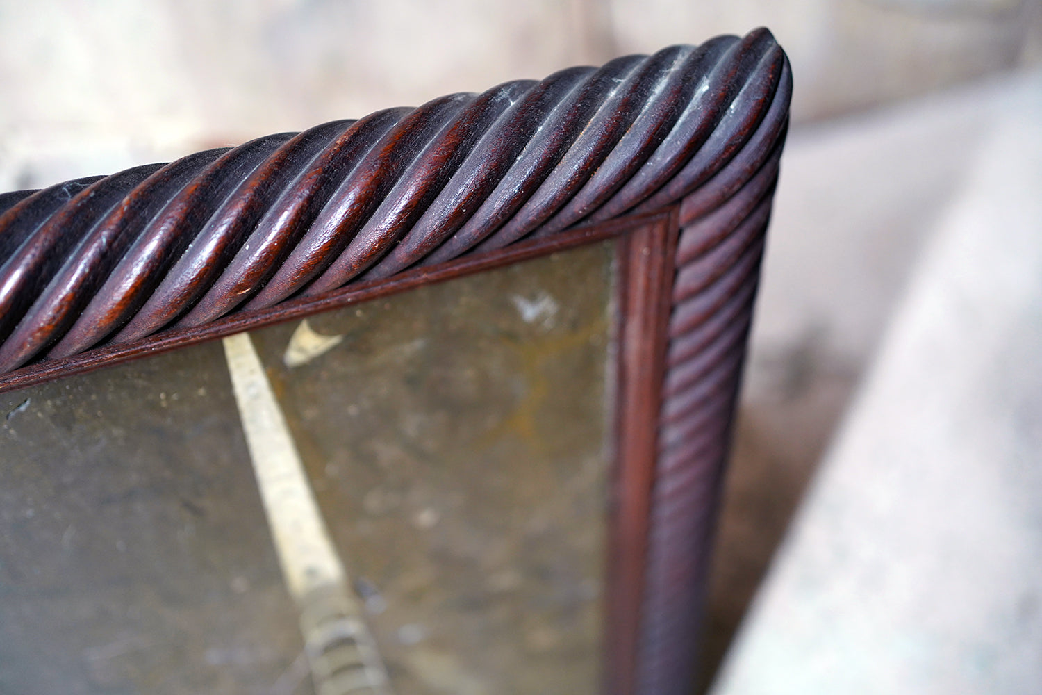 A Good Ordovician Period Orthoceras Specimen in a William IV Frame