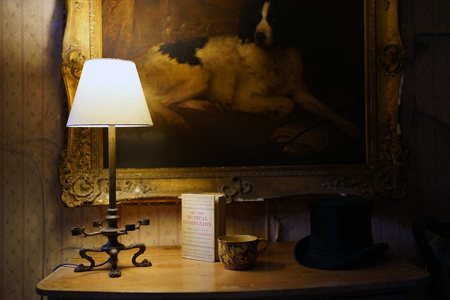 A 19thC Bronze Table Lamp by Osler c.1835