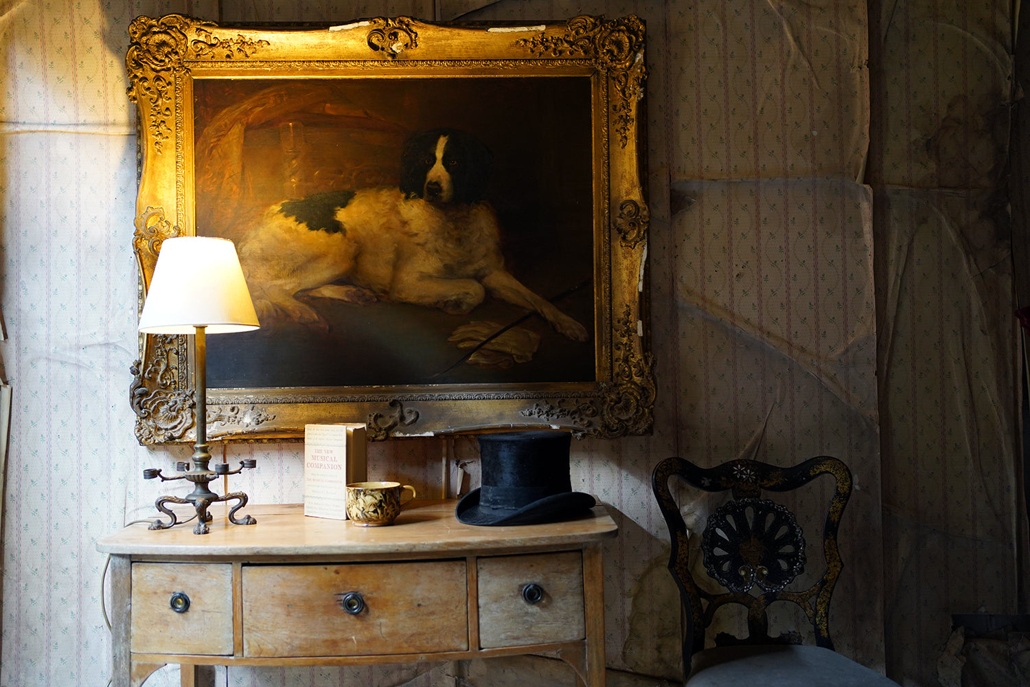 A 19thC Bronze Table Lamp by Osler c.1835