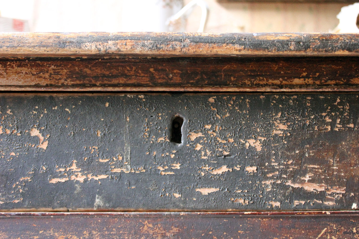 A George III Provincial Painted Pine Side Table c.1780-1800