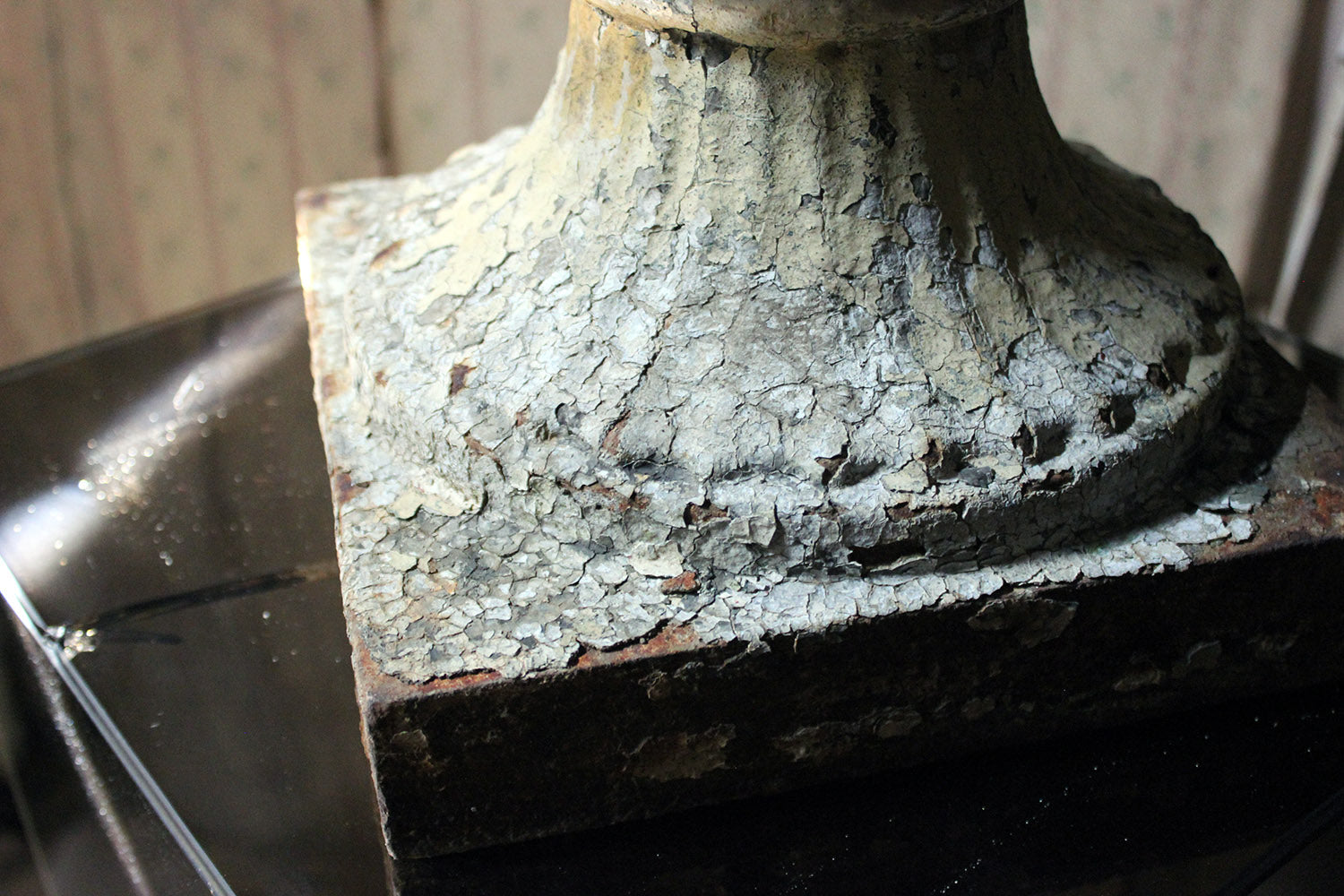A 19thC Painted Cast Iron Campana Urn Attributed to Andrew Handyside c.1870