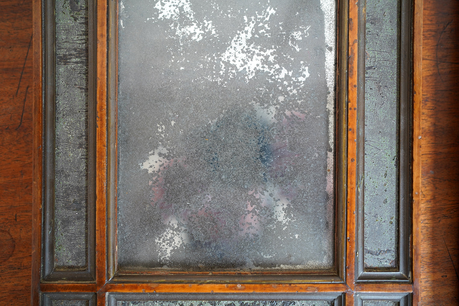 A Fine Pair of Early 19thC Italian Walnut & Mercury Glass Wall Mirrors; Ex William Lloyd George, 3rd Viscount Tenby (1927-2023)