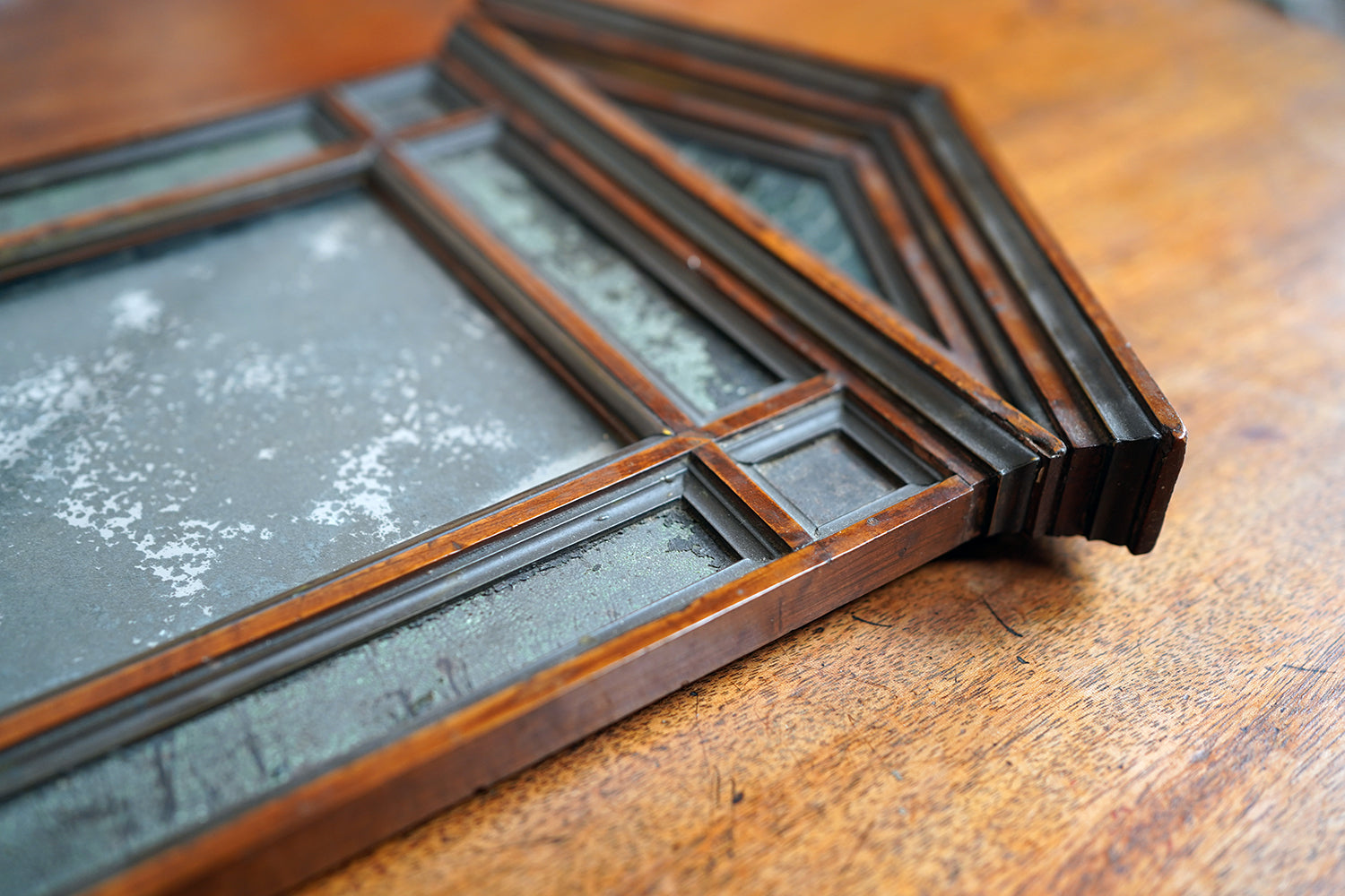 A Fine Pair of Early 19thC Italian Walnut & Mercury Glass Wall Mirrors; Ex William Lloyd George, 3rd Viscount Tenby (1927-2023)