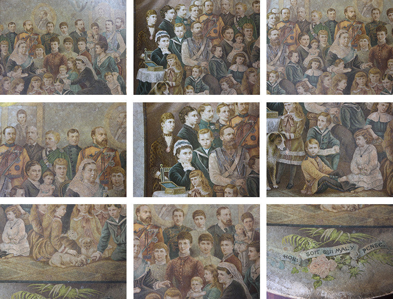 A Decorative Late Victorian Queens Jubilee Papier-Mâché Plate by Raphael Tuck & Sons c.1887