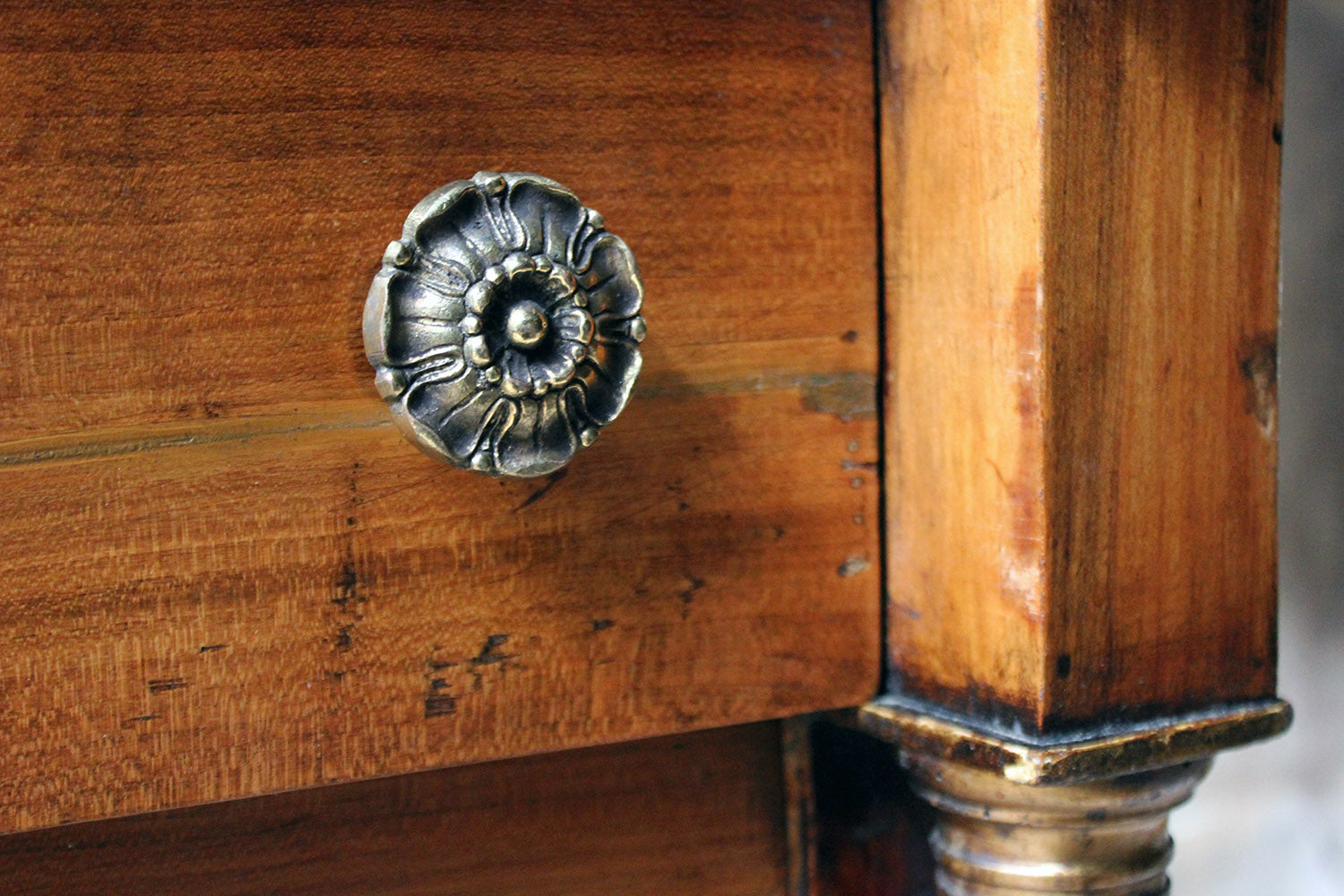 A 19thC Piedmont Fruitwood Commode c.1830-40