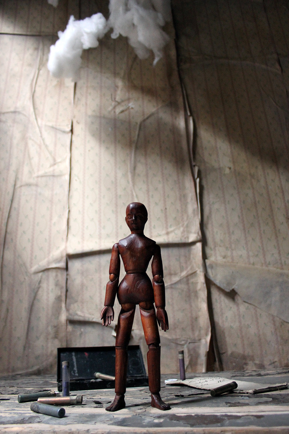 A 19thC English Pine Artist's Lay Figure by Roberson & Co. c.1890