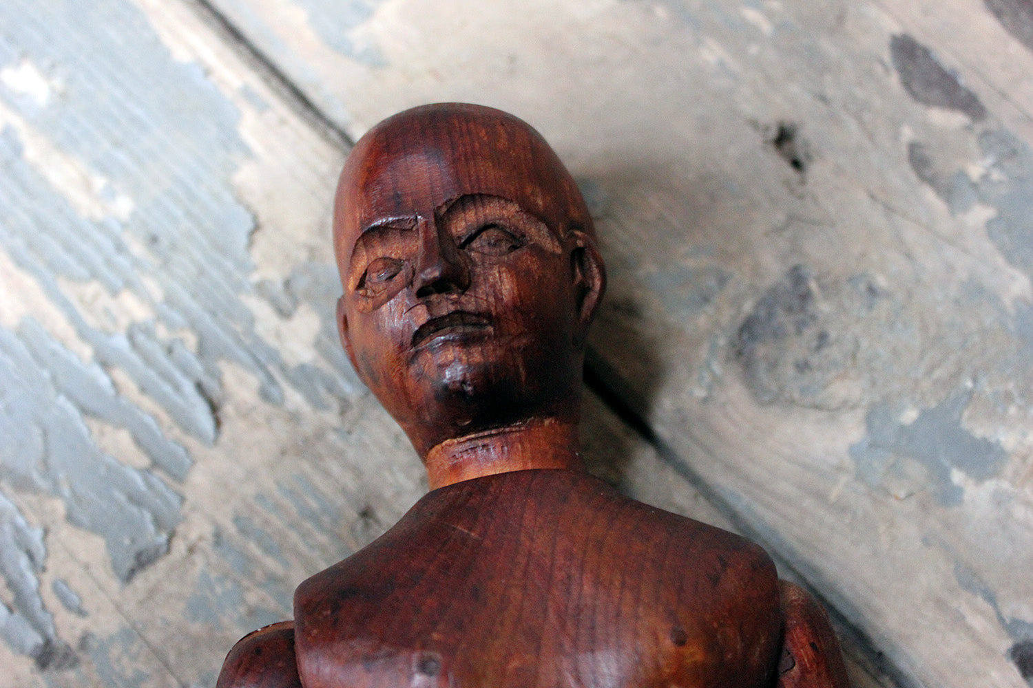 A 19thC English Pine Artist's Lay Figure by Roberson & Co. c.1890