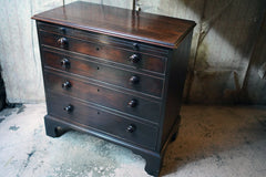 A Good George III Mahogany Bachelors Chest of Drawers c.1780