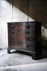 A Good George III Mahogany Bachelors Chest of Drawers c.1780