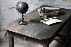 A Charming Mid-19thC Provincial Stained Pine Farmhouse Table c.1840-50