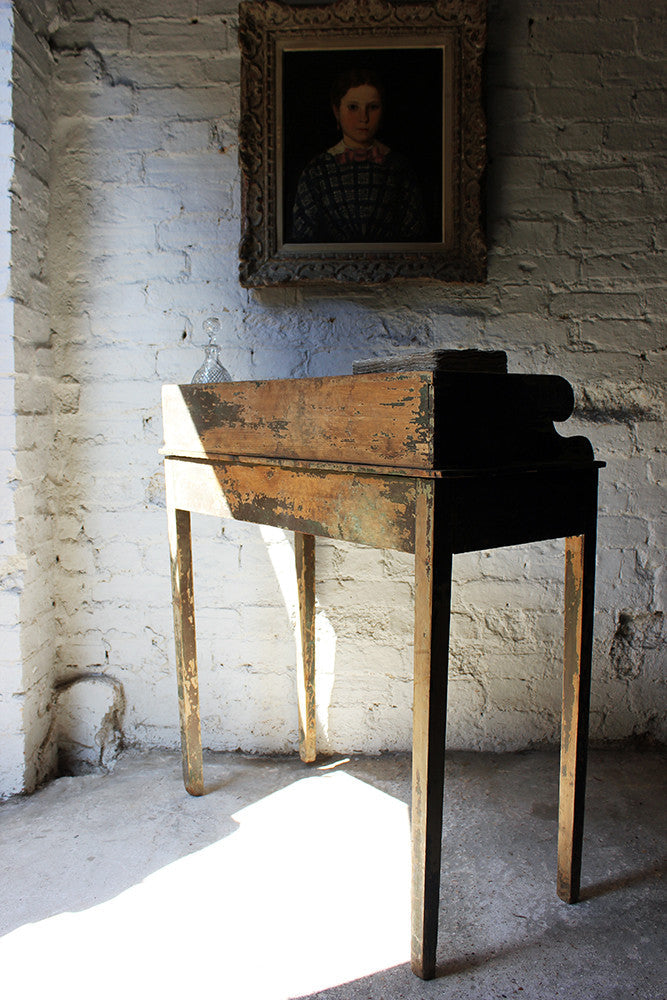 A Decorative Provincial Painted Pine Side Table c.1830