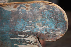 A Decorative Provincial Painted Pine Side Table c.1830