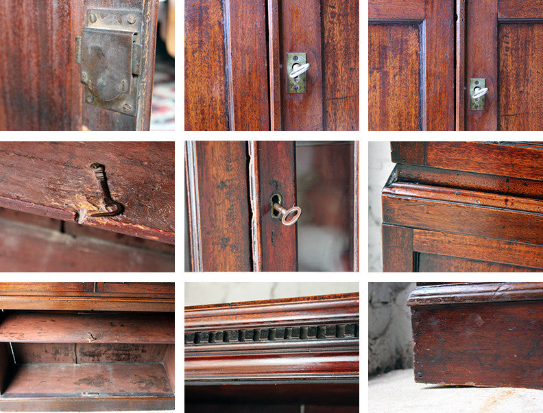 A Beautiful Regency Period Mahogany Astragal Glazed Bookcase c.1820