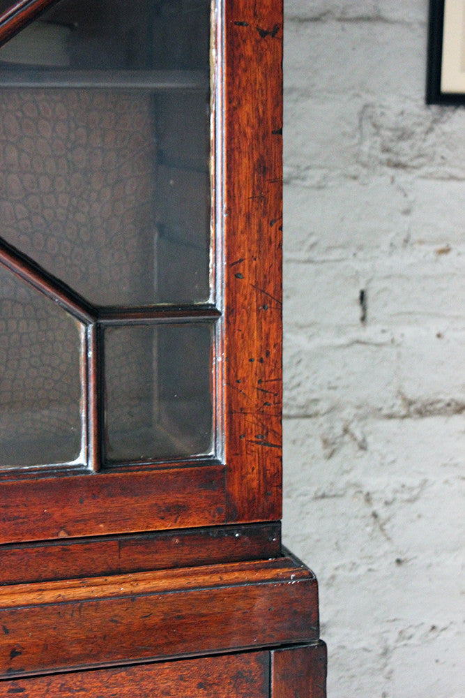 A Beautiful Regency Period Mahogany Astragal Glazed Bookcase c.1820