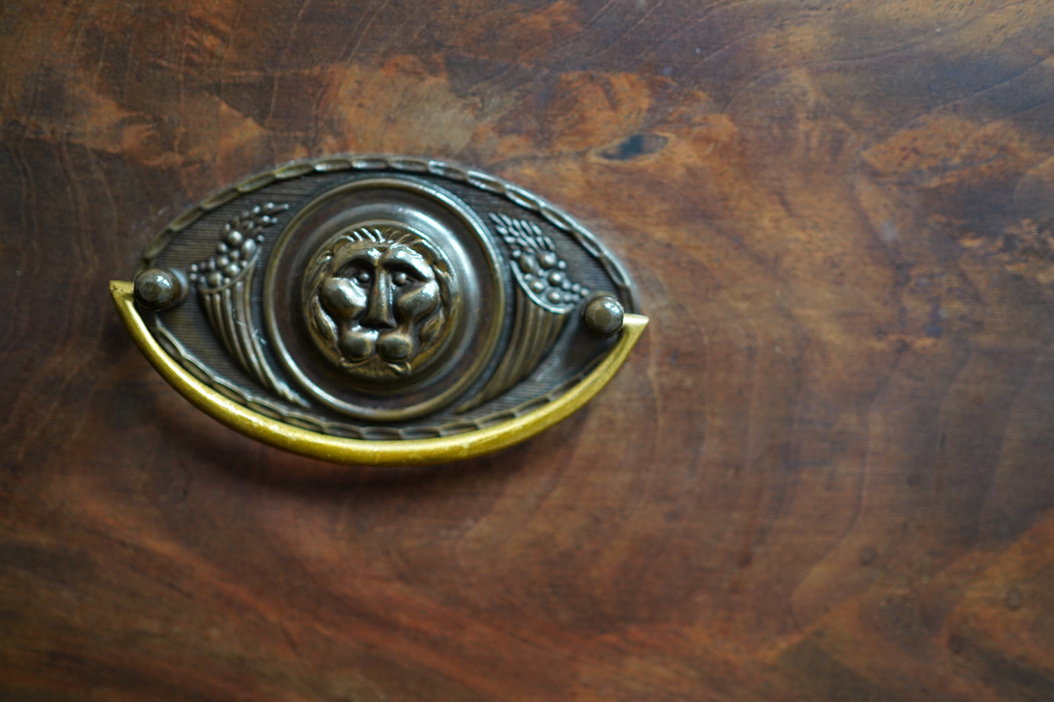 A Fine Regency Period Mahogany & Ebonised Egyptian Revival Chest of Drawers c.1810