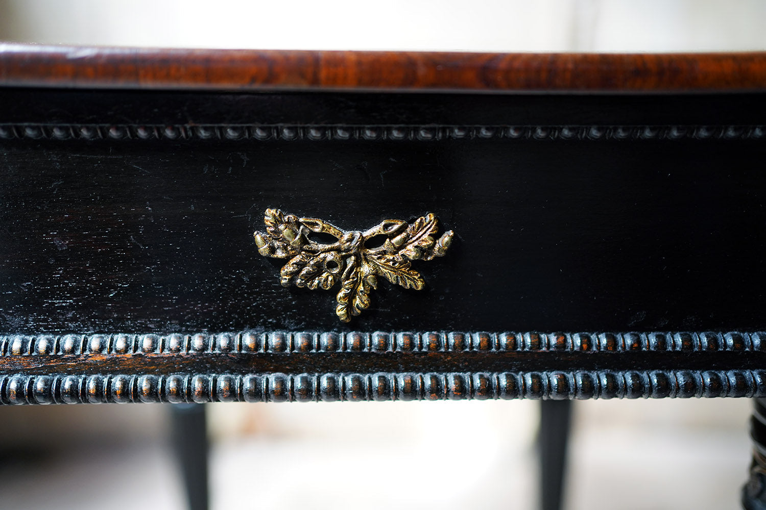 A Fine Late Regency Period Rosewood & Ebonised Side Table c.1825-35