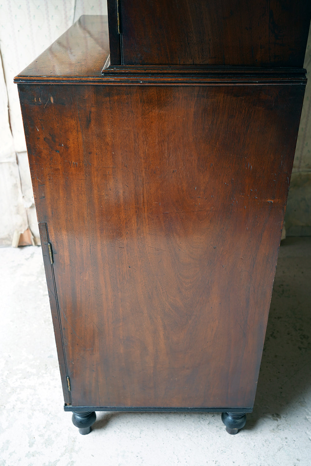 A Good Quality Regency Mahogany Secretaire Bookcase c.1825-30