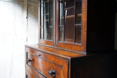 A Good Quality Regency Mahogany Secretaire Bookcase c.1825-30