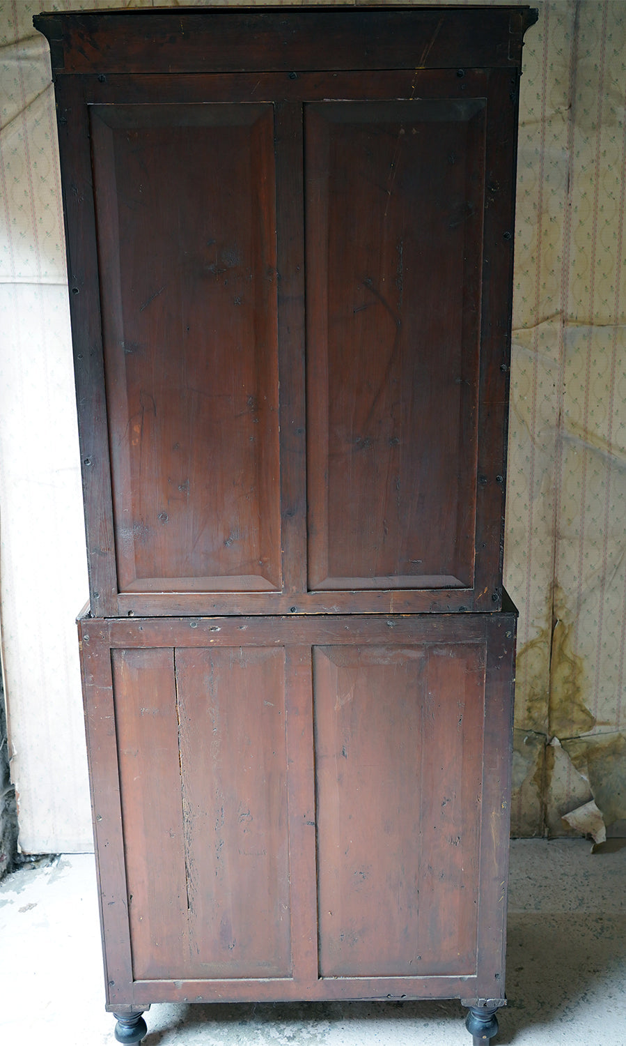 A Good Quality Regency Mahogany Secretaire Bookcase c.1825-30
