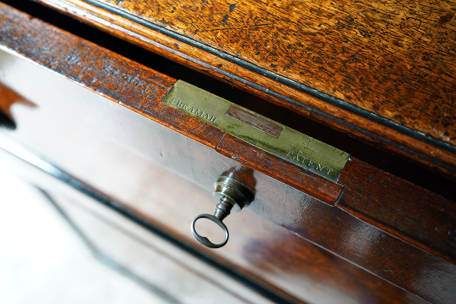 A Good Quality Regency Mahogany Secretaire Bookcase c.1825-30
