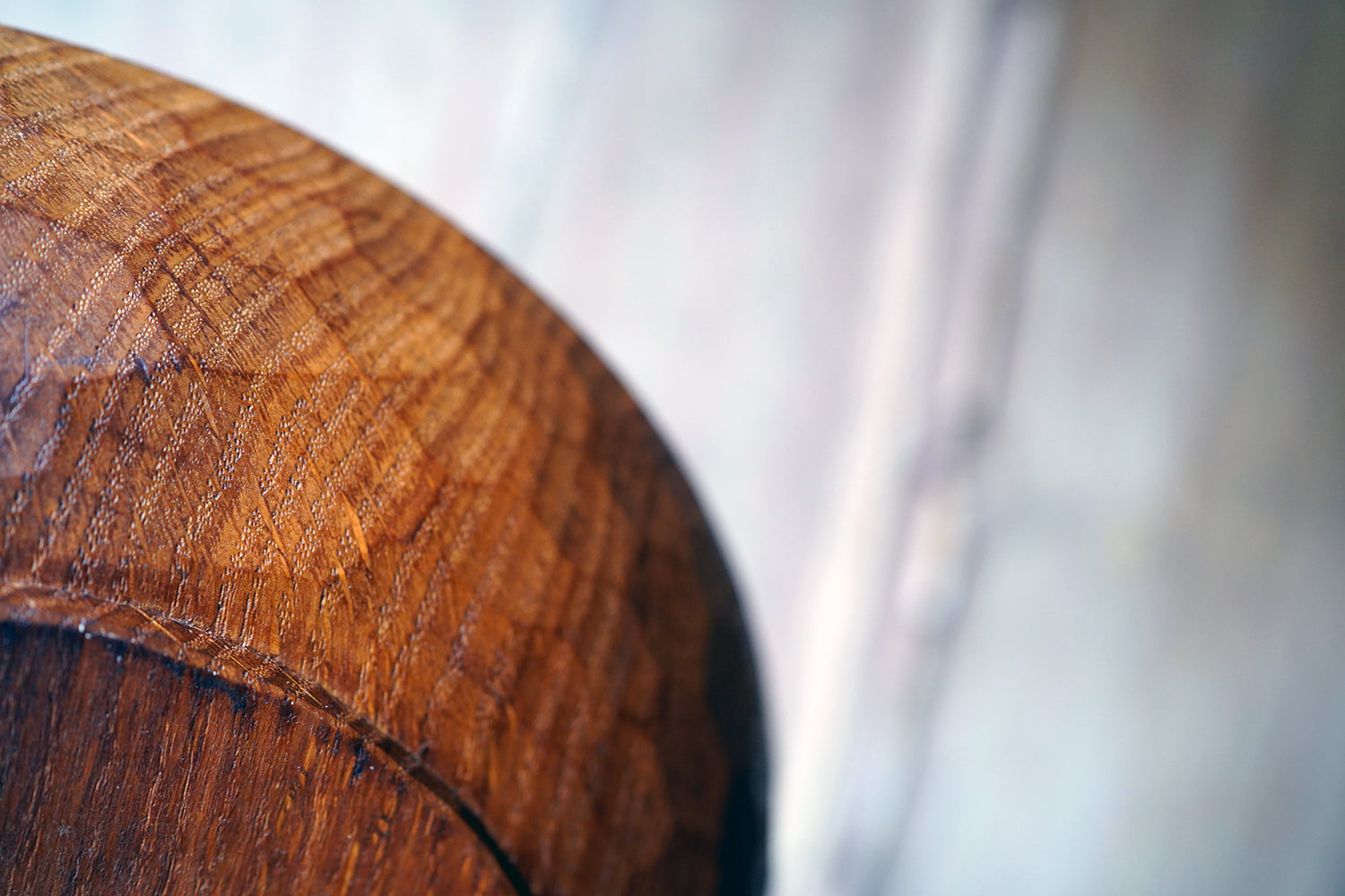 A Carved Oak 'Mouseman' Fruit Bowl by Robert Mouseman Thompson (1876-1955)