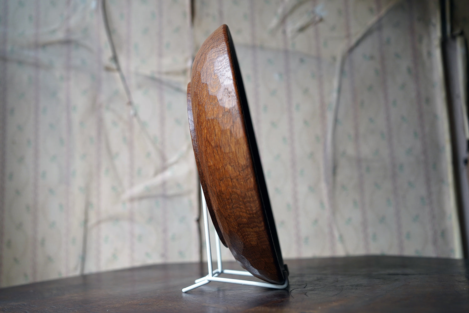 A Carved Oak 'Mouseman' Fruit Bowl by Robert Mouseman Thompson (1876-1955)