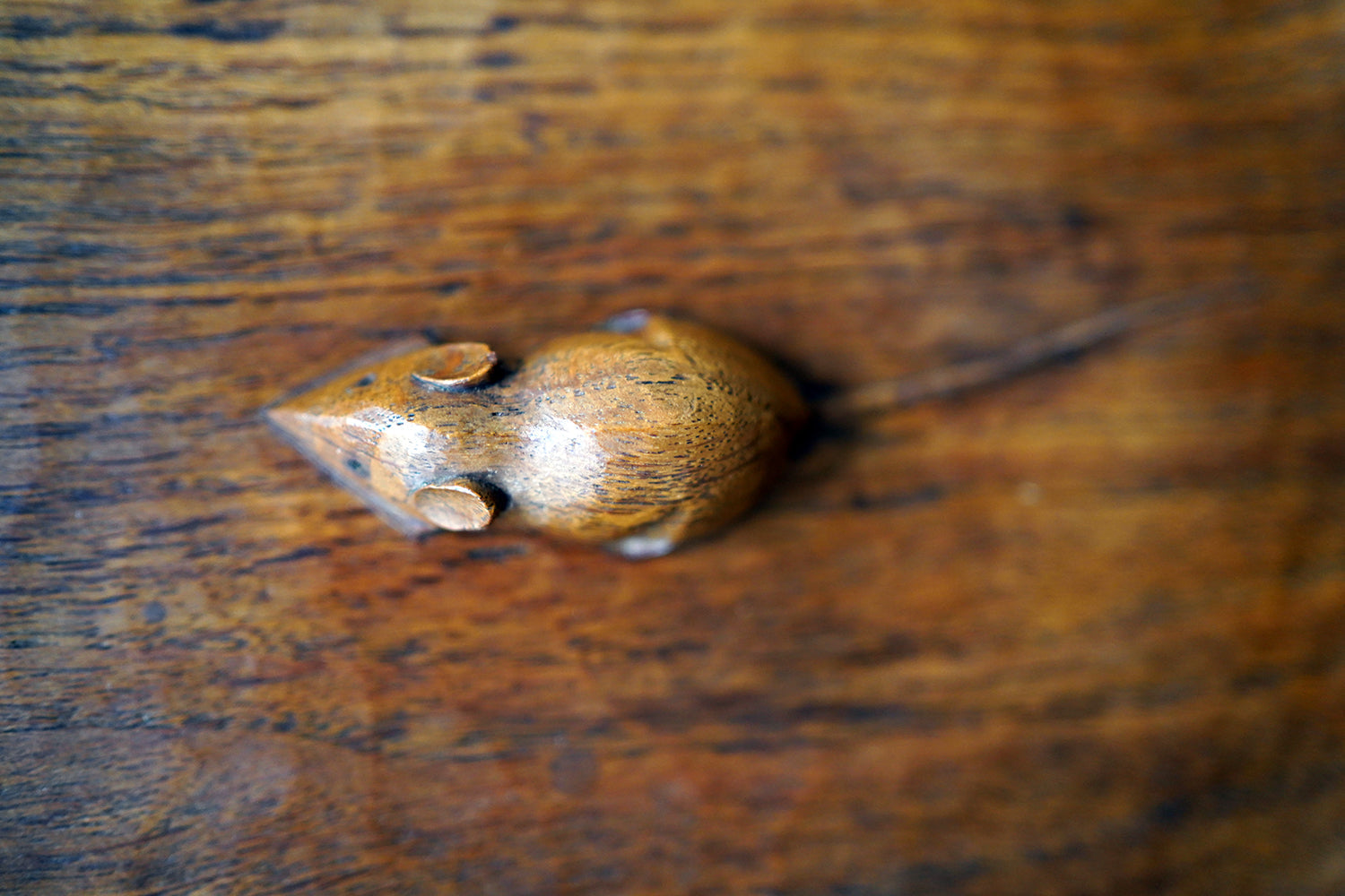 A Carved Oak 'Mouseman' Fruit Bowl by Robert Mouseman Thompson (1876-1955)