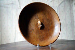 A Carved Oak 'Mouseman' Fruit Bowl by Robert Mouseman Thompson (1876-1955)