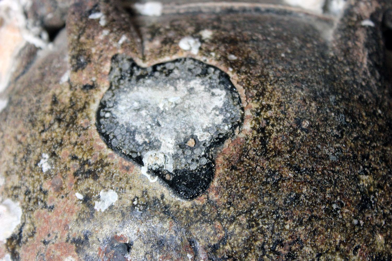 A 15thC Salvaged Shipwreck Sawankhalok Ceramic Jar from The Royal Nanhai c.1460