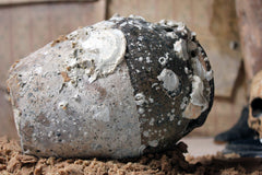 A 15thC Salvaged Shipwreck Sawankhalok Ceramic Jar from The Royal Nanhai c.1460