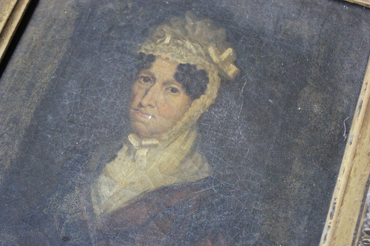 A 19thC Scottish School Oil on Canvas Portrait of a Lady c.1880