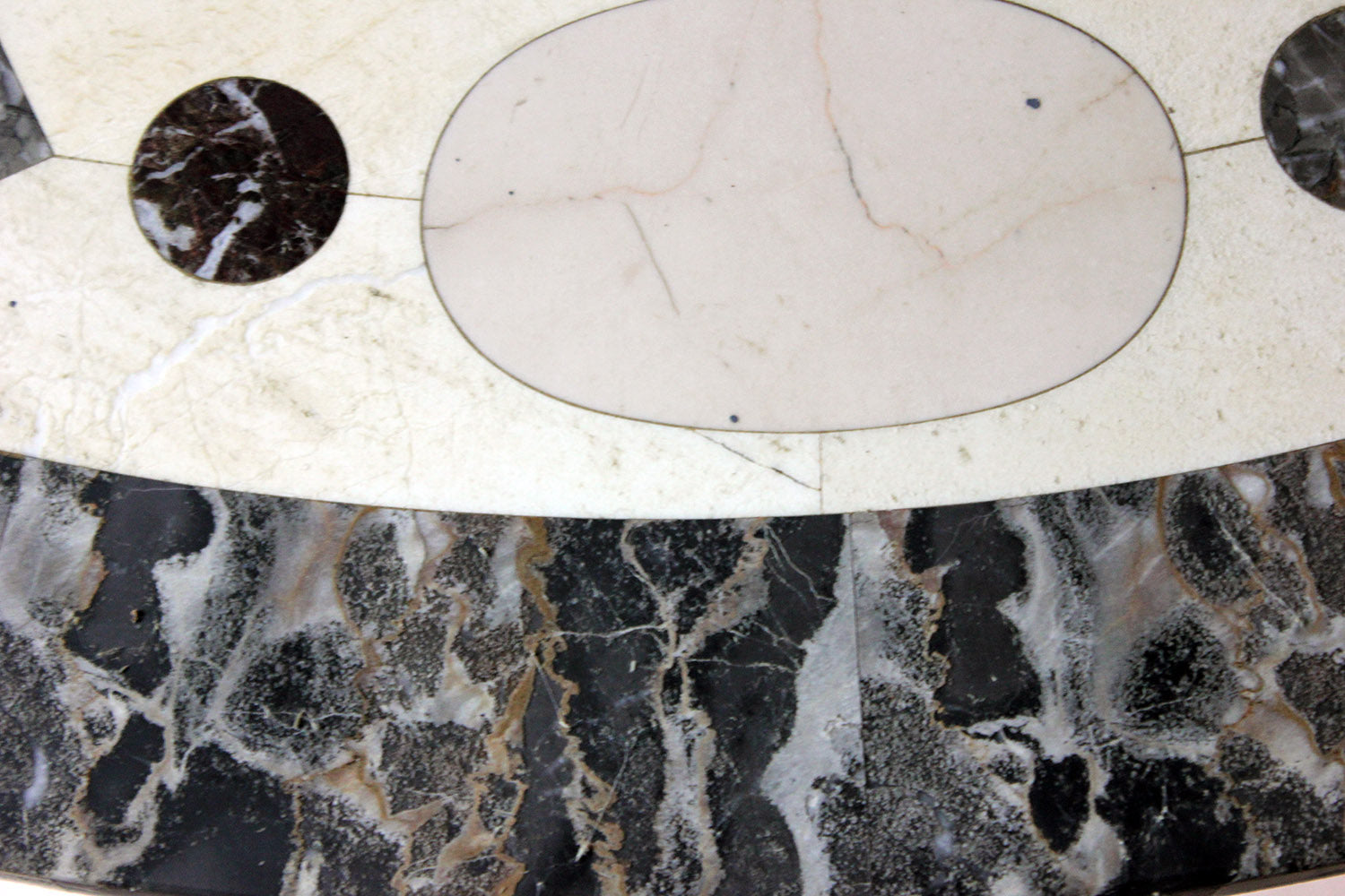 A 19thC Italian Painted & Specimen Marble Topped Centre Table c.1890; The Estate of Sir David Tang