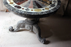 A 19thC Italian Painted & Specimen Marble Topped Centre Table c.1890; The Estate of Sir David Tang