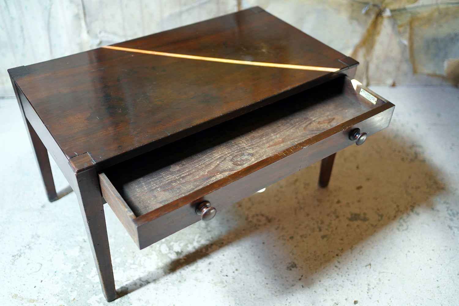 A Diminutive Mahogany Table by Spillman & Co of London c.1920-30