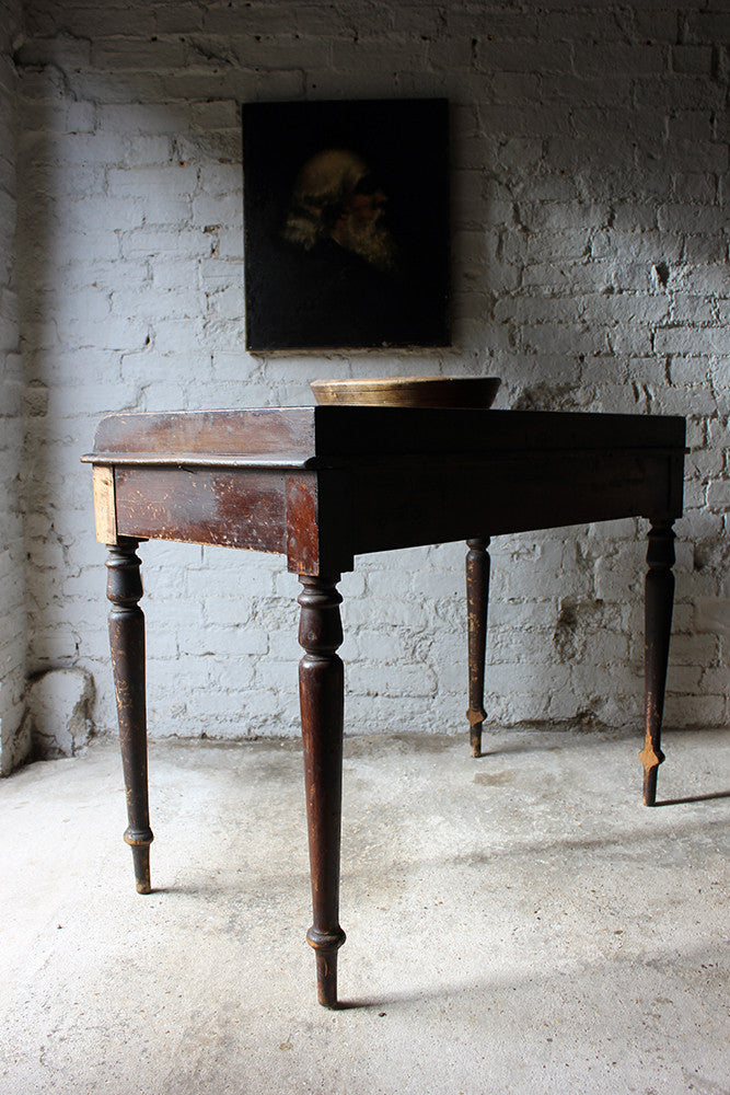 A Decorative Stained Pine Side Table c.1840