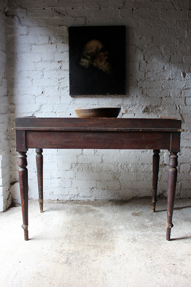 A Decorative Stained Pine Side Table c.1840