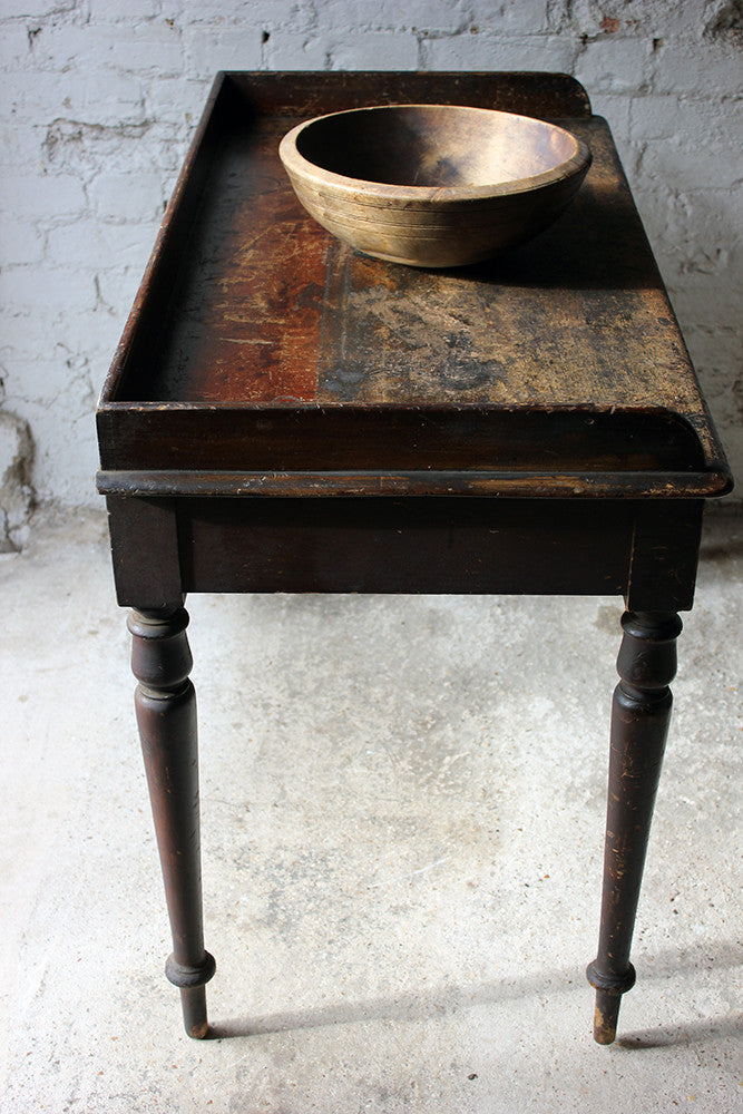 A Decorative Stained Pine Side Table c.1840