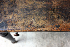 A Decorative Stained Pine Side Table c.1840