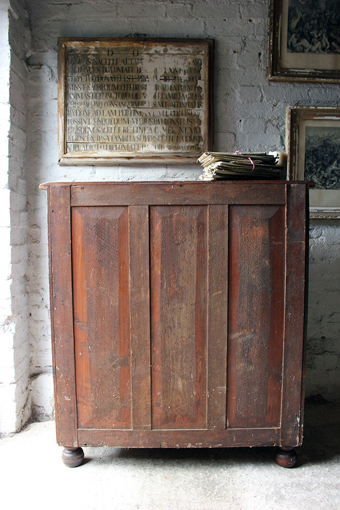 A Good Quality Mid-Victorian Stained Pine Chest of Drawers c.1870
