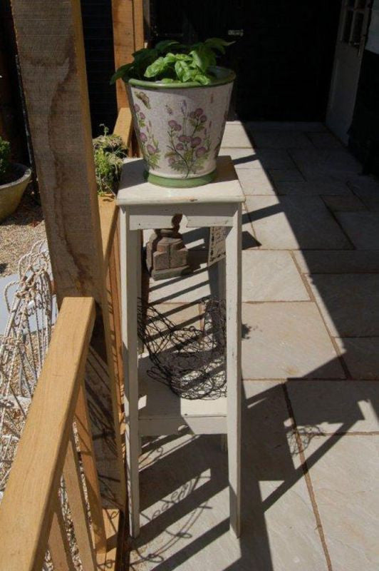 A 1920s Arts & Crafts Style Painted Two-Tier Jardinière / Plant Stand