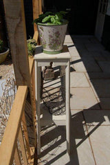 A 1920s Arts & Crafts Style Painted Two-Tier Jardinière / Plant Stand