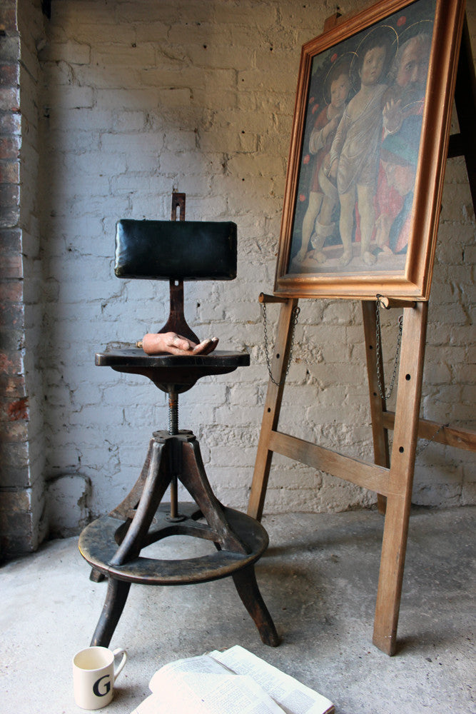 A Good c.1900 Artist's Chair by Glenister of High Wycombe