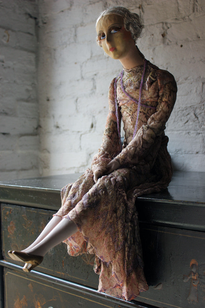 A Beautiful Early 20thC French Boudoir Doll