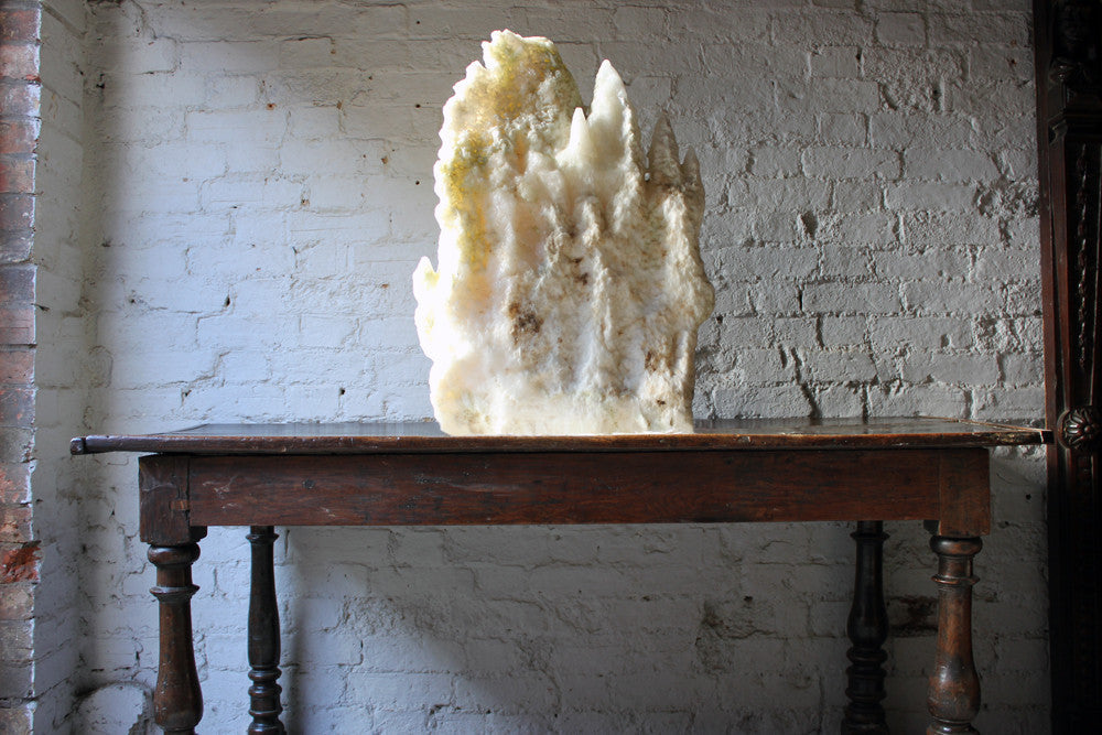 A Fabulous Large Mineral Stalagmite Specimen of Chinese Origin