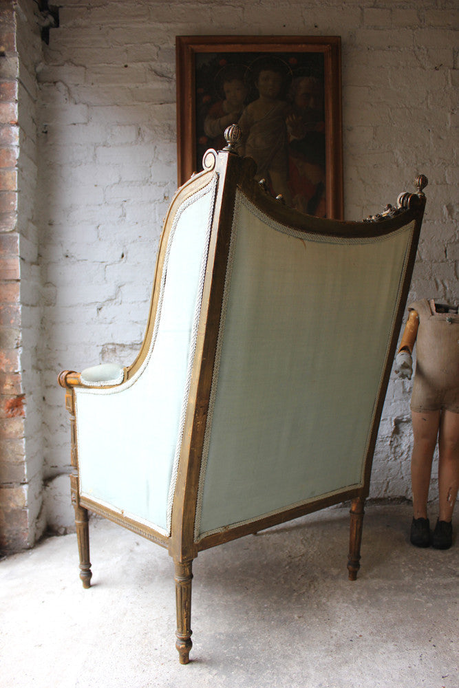 A Fine 19thC French Gilt Framed Armchair