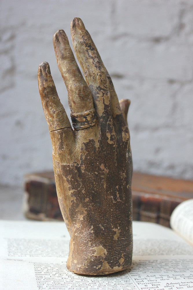 A Decorative Early 20thC Jewellers Shop Display Hand