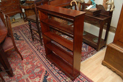 A Classic c.1900 Mahogany Four-Tier Open Bookcase